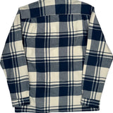 Patagonia Checked Flannel Shirt - Medium Blue Cotton