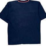 Red Sox Lee Sport Mlb Jersey - Large Navy Cotton Blend