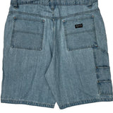 Wrangler Denim Shorts - 38W 10L Blue Cotton