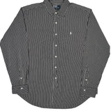 Polo By Ralph Lauren Striped Shirt - 3XL Black & White Cotton