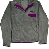 Patagonia Snap-T Fleece - Small Purple Polyester