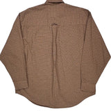 Gant Checked Shirt - Large Brown Cotton