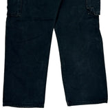 Wrangler Cargo Pants - 33W 30L Black Cotton