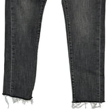 Levis Skinny Jeans - 28W UK 8 Grey Cotton