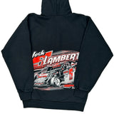 Age 14-16 Port & Company Graphic Hoodie - Large Black Cotton Blend