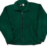 The North Face Fleece Jacket - Large Green Polyester