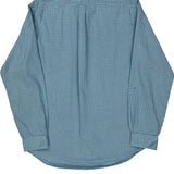 Ralph Lauren Checked Shirt - Large Blue Cotton