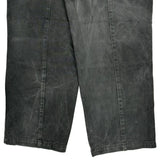 North Peak Double Knee Jeans - 36W 30L Grey Cotton