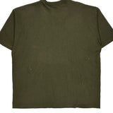 Carhartt Henley T-Shirt - XL Green Cotton