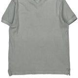 Tommy Hilfiger Polo Shirt - Small Grey Cotton