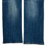 Buffalo Slim Jeans - 30W 32L Blue Cotton