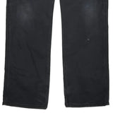 Flex Dickies Carpenter Pants - 34W 32L Black Cotton Blend
