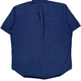 Blake Ralph Lauren Short Sleeve Shirt - Large Blue Cotton