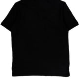 Puma Polo Shirt - Large Black Cotton