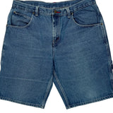 Unbranded Baggy Denim Shorts - 37W 10L Blue Denim