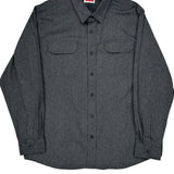 Wrangler Shirt - XL Gray Cotton