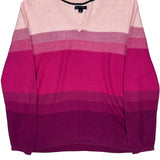 Tommy Hilfiger Jumper - Large Purple Cotton