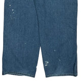 Silver Tab Levis Wide Leg Carpenter Jeans - 38W 34L Blue Cotton