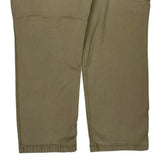 Carhartt Carpenter Trousers - 40W 32L Khaki Cotton