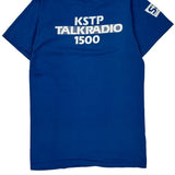 Single Stitch Woodbury Country Mile Screen Stars Graphic T-Shirt - Medium Blue Cotton Blend