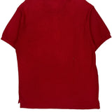 Chaps Ralph Lauren Polo Shirt - Large Red Cotton