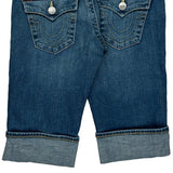 True Religion Denim Shorts - 28W US 2 Blue Denim