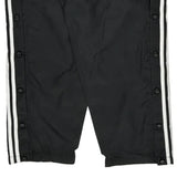 Adidas Team Adidas Striped Track Pants - XL Black Polyester