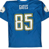 San Diego Chargers N.F.L. Team Apparel Football Football Jersey - Medium Blue Polyester
