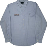 American Panel Hearth Products Ralph Lauren Shirt - XL Blue Cotton