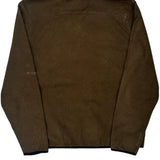 Timberland Fleece Jacket - Large Brown Polyester