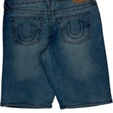 True Religion Denim Shorts - 29W 11L Blue Denim