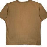 Carhartt T-Shirt - Large Brown Cotton