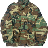 Alpha Industries Camo Field Jacket - XL Camo Cotton
