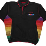 Coogi Striped Polo Shirt - XL Multicoloured Cotton