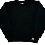 Age 4 Russell Athletic Sweatshirt - XS Black Cotton Blend