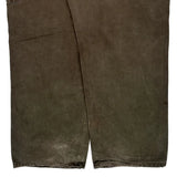Carhartt Double Knee Carpenter Trousers - 36W 30L Brown Cotton