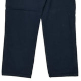 Wrangler Cargo Trousers - 32W 29L Navy Cotton