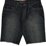 Unbranded Denim Shorts - 36W 10L Dark Wash Cotton