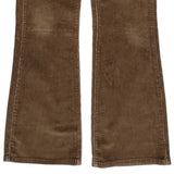518 Levis Bell Bottoms Pants - 30W US 4 Brown Corduroy