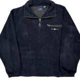 Gant 1/4 Zip - 2XL Navy Polyester