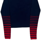 Tommy Hilfiger Denim Striped Sweater - Medium Navy Cotton
