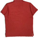 Polo By Ralph Lauren Slim Fit Polo Shirt - Large Red Cotton