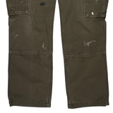 Carhartt Cargo Trousers - 32W 32L Brown Cotton