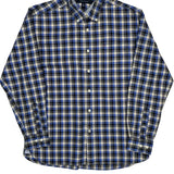Tommy Hilfiger Checked Shirt - Medium Black Cotton