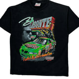 Interstate Batteries Racing Chase Authentics Nascar T-Shirt - Medium Black Cotton