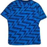 Beijing Renhe Nike Football Shirt - 2XL Blue Polyester