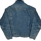 80S Made In USA Levis Sherpa Lined Denim Jacket - XL Blue Cotton
