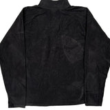 The North Face 1/4 Zip - XL Black Polyester