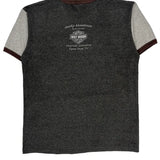 Smoky Mountain Harley Davidson Graphic T-Shirt - Medium Brown Cotton