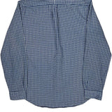 Ralph Lauren Checked Shirt - Large Blue Cotton